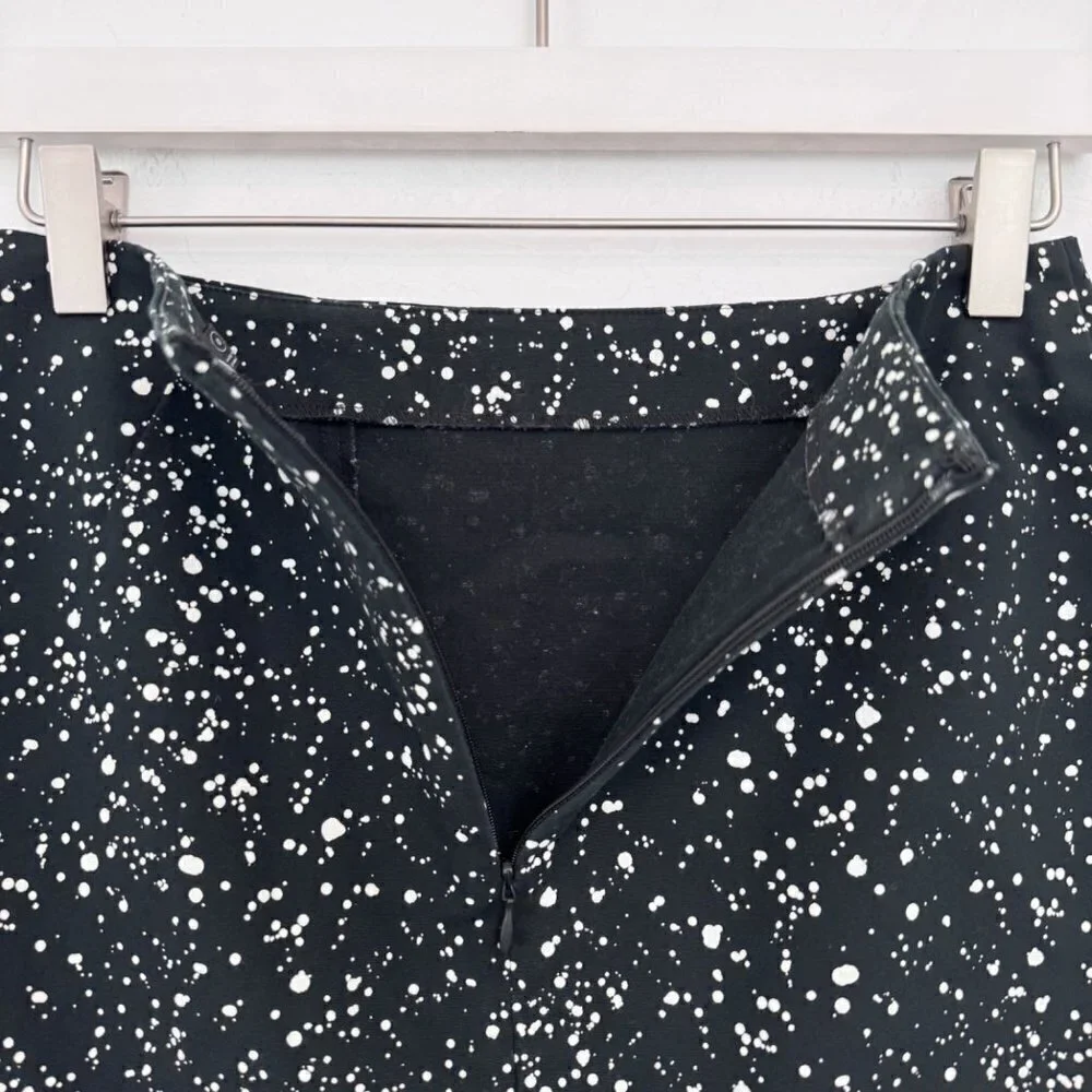 Kate Spade Deer Dot Mini Skirt Business Casual Contemporary Party Polka Dot 0‎